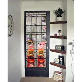 TidyMaster Extra Large Hanging Crystal Clear Over Door Shoe Organizers, Closet Shoe Organizer Shoe Rack Organizer Shoe Storage, 12+6Pockets, 4+4Hooks, white (59"x 21.6")…