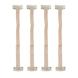 Bandas de Estiramiento Facial con Clips 4 Unids Mujeres Banda Elástica Ajustable Estiramiento de Estiramiento de Cara Correa Parche de Estiramiento de Cara para Cabello