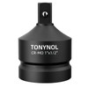 TONYNOL Impact Socket Adapter 1" F to 1/2" M,Cr-Mo Steel,