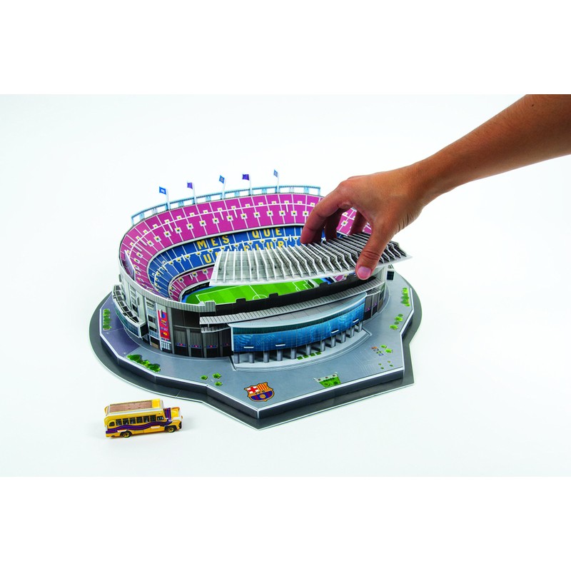 Nanostad Estadio Camp NOU, FCB Barcelona Rompecabezas 3D