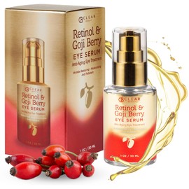 24K Gold Collagen & Squalene Luxury Anti Aging Eye Serum â€" Wrinkle and Fine Line Reducing | Lift and Firm | Tone and Hydrate â€" 30mL