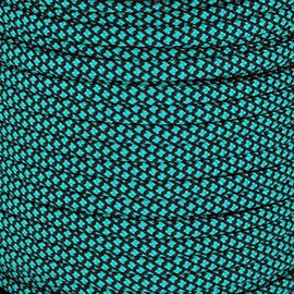 MOOCY Paracord 550 Parachute Cord,165 Feet 4mm 7 Inner Strands/Paracord Rope - 100% Nylon Type III Paracord,Ideal Nylon String for Survival & Camping Gear – Stripe Cord for Survival – Utility Rope