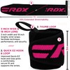 RDX Gym Wrist Wraps Wrist Wraps Weight Lifting Fitness Pink