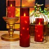kakoya Flameless LED Candles with Timer 5 Pc Flickering Flameless