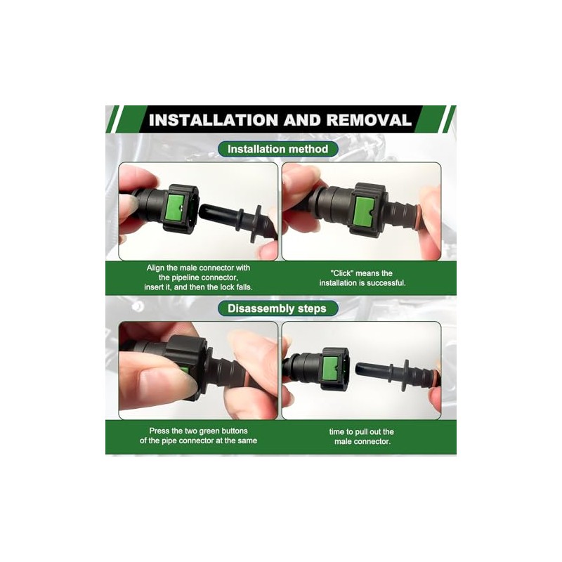 30-Piece Fuel Line Quick Connector Repair Kit