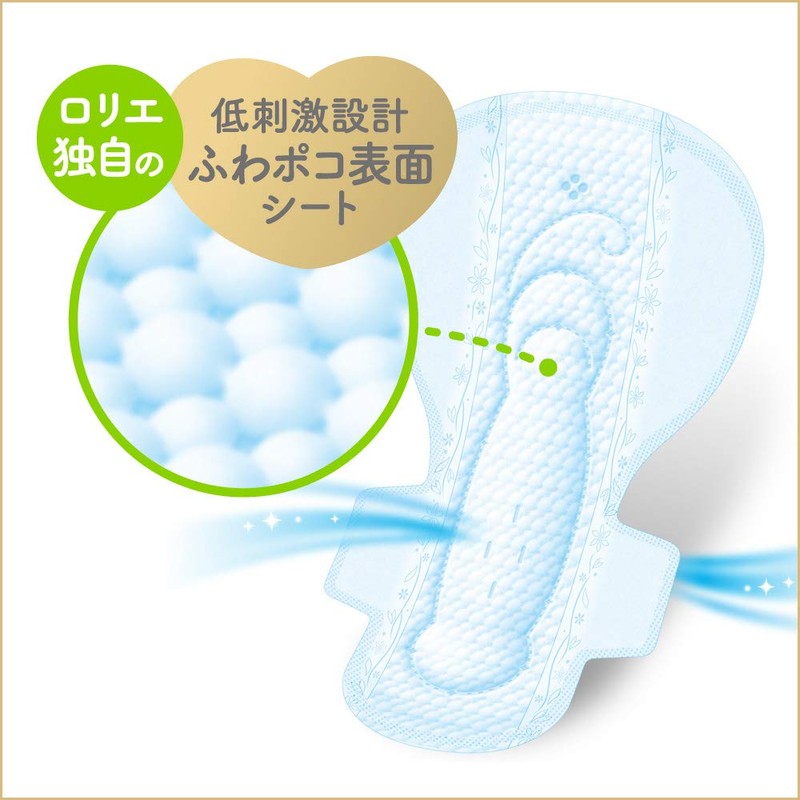 Laurier Bare Skin, Soft Type, For Especially Heavy Nights, With