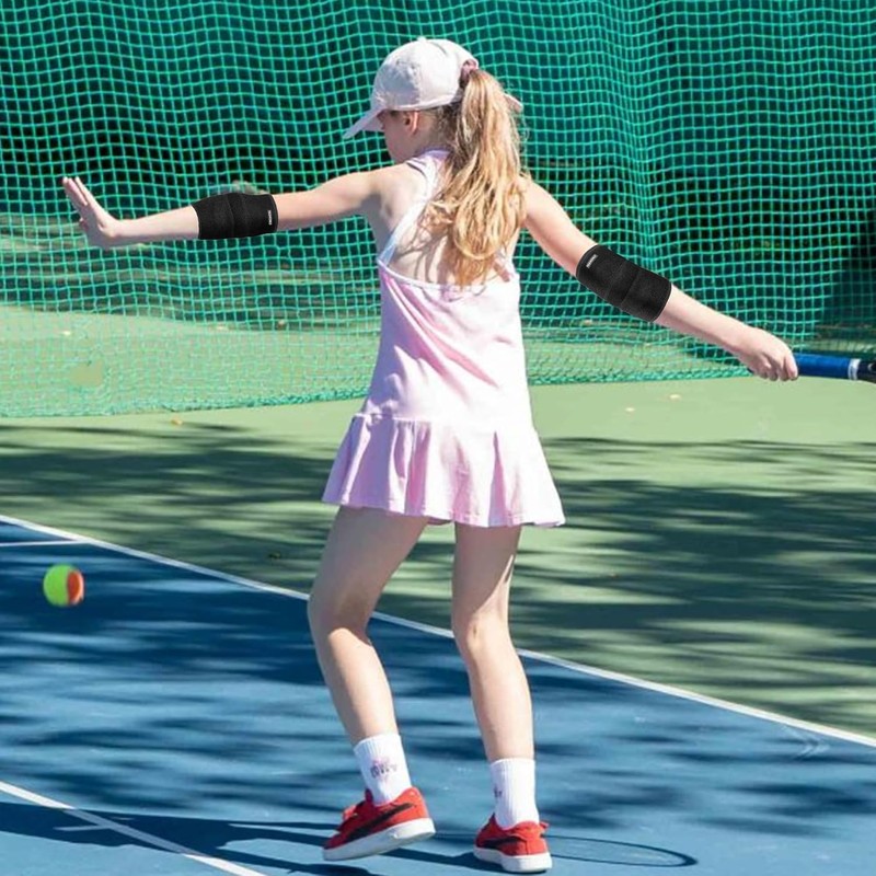 Codera para niños, protector de codo deportivo ajustable, transpirable, con