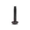 [M4x20] Tap Type Screws, S Type, Truss Head, Trivalent Black