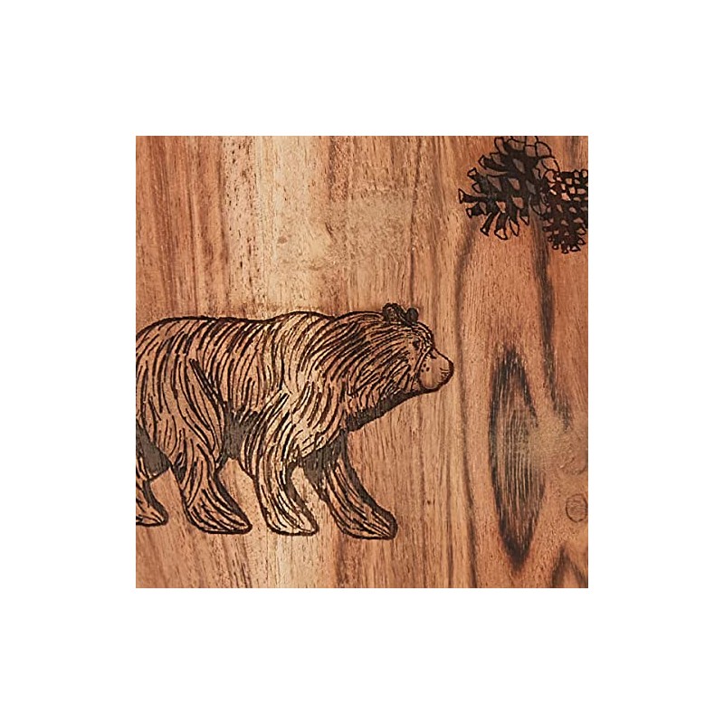 Park Designs Rustic Wood Canister - Large