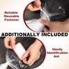 Carpet Storage Bag,Plastic Rug Storage Bag with Zip Tie,Rug Bags