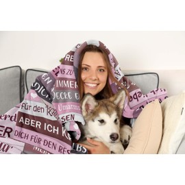 Gift for Daughter, Daughter Gifts from Mum, Mother Daughter Gift, Father Daughter Gift, to My Daughter Gift, 18th Birthday Daughter, 18th Birthday Girl, Blanket 150 x 130 cm