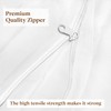 Full Size Zipper Fitted Sheet 8 Inch Deep Pocket -