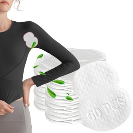 Disposable Underarm Sweat Pads 60 Count - Adhesive Armpit Guards for Women & Men, Invisible Sweatproof Liners for Shirts, Dresses, Workouts