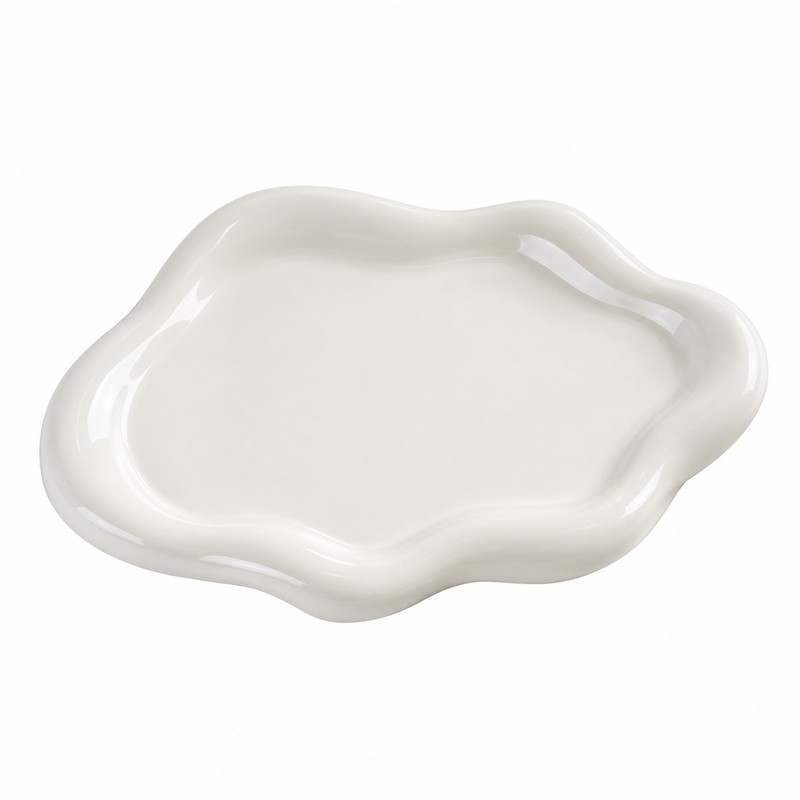 Cloud-Shaped Jewelry Tray for Ring & Earring Storage – Creative