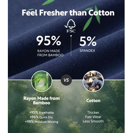 DAVID ARCHY Mens Boxer Briefs Rayon Made From Bamboo Breathable Soft Underwear Support Pouch Underwear for Men 4 Pack（XL，Dark Gray/Dark Blue/Olive Green/Black）