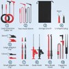 ALLmeter 27PCS Multimeter Leads Set with Replaceable Wire Piercing Probes,Crocodile