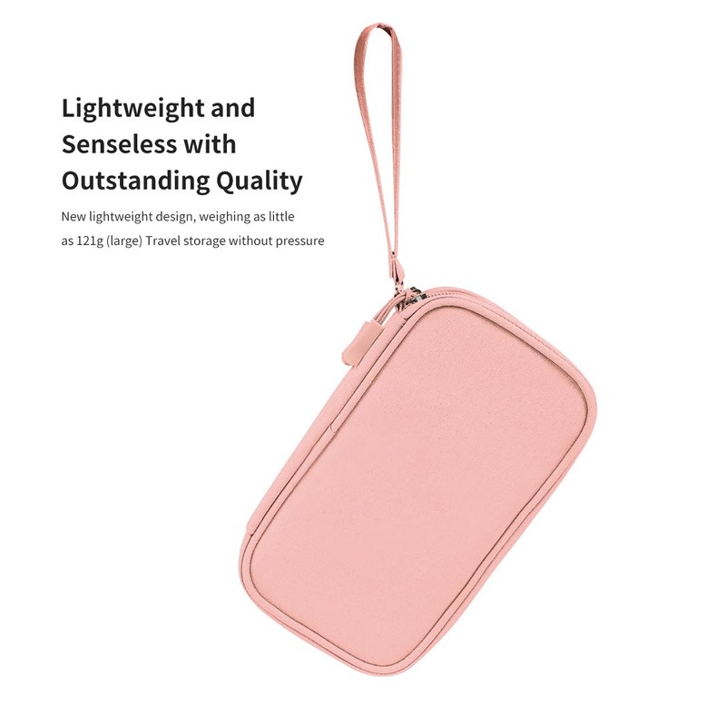 PAPOEEA Cable Bag Electronic Bag Organiser Universal Cable Organiser Bag,
