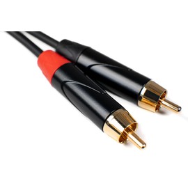 Cascha Advanced Line Audio Cable Cinch (2M) to Cinch (2M), 1m