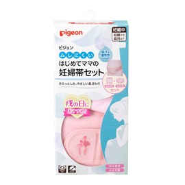 Pigeon R First Time Mama Pregnancy Belt Set, ML, Pink, 1 Piece (x1)