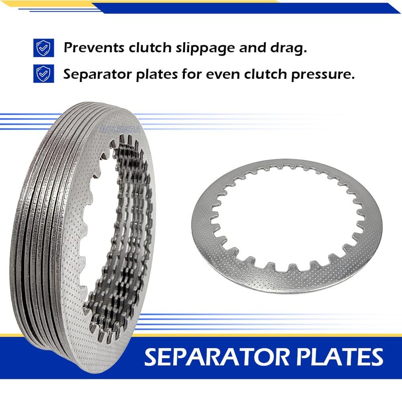 GOLKNHA Clutch & Gasket Kit Compatible with Yamaha YZF R6