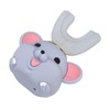 Mouth Electric Toothbrush U Shaped Toothbrush USB Charging Cartoon Silicone