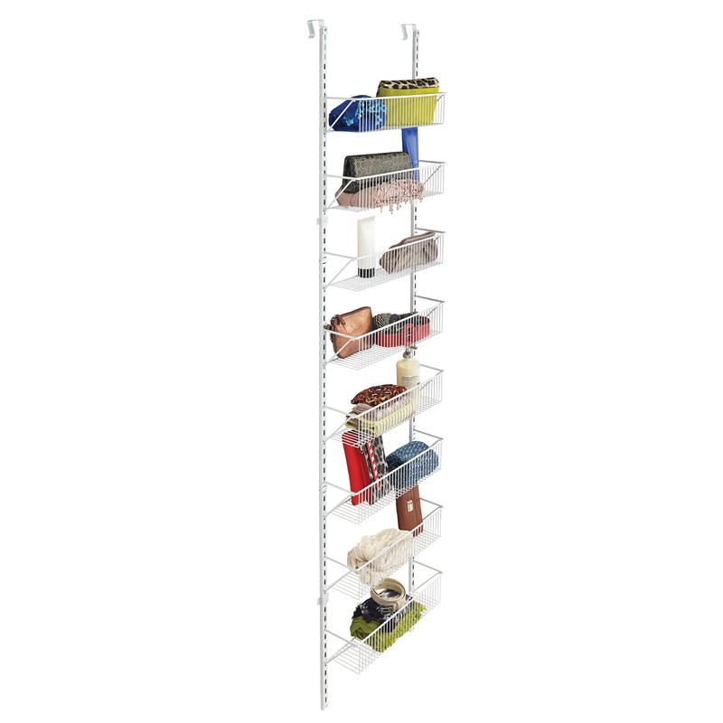 ClosetMaid 97535 Adjustable Wall & Door 8-Tier Basket Organizer, 18",