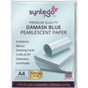 Syntego A4 Baby Blue Majestic Pearlescent Shimmer Paper Double Sided