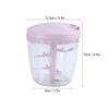 900ML Multi Function Meat Chopper Hand Pulled Meat Mincer Household