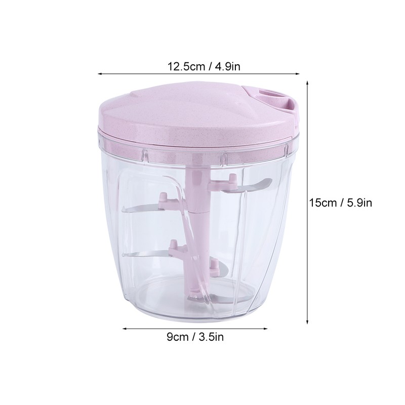 900ML Multi Function Meat Chopper Hand Pulled Meat Mincer Household