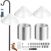 Shimeyao 19 Inch Squirrel Baffle and Squirrel Barrier Spring Device