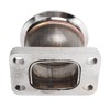 3in V Band Flange Adapter Stainless Steel Rust Proof Smooth