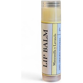Lip Balm Bálsamo labial 100% orgánico con Manzanilla y Lavanda.