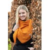 Knit Factory - Liv Triangle Shawl - jeans colour