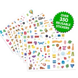 FIRST WORDS & NUMBERS STICKER BOOK: FIRST WORDS & NUMBERS