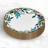 Papyrus Disposable Tabletop Plates Set - Elegant and Sturdy Plates