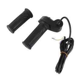 Electric Grip, 1 Pair Throttle Grip Handlebar with LED Display Screen for Cars Scooter