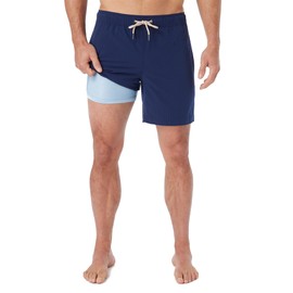 Fair Harbor The Bayberry Trunk –– Men's Swim Suits with Liner, 7-inch Inseam –– Anti-Chafe Classic fit Swim Trunks
