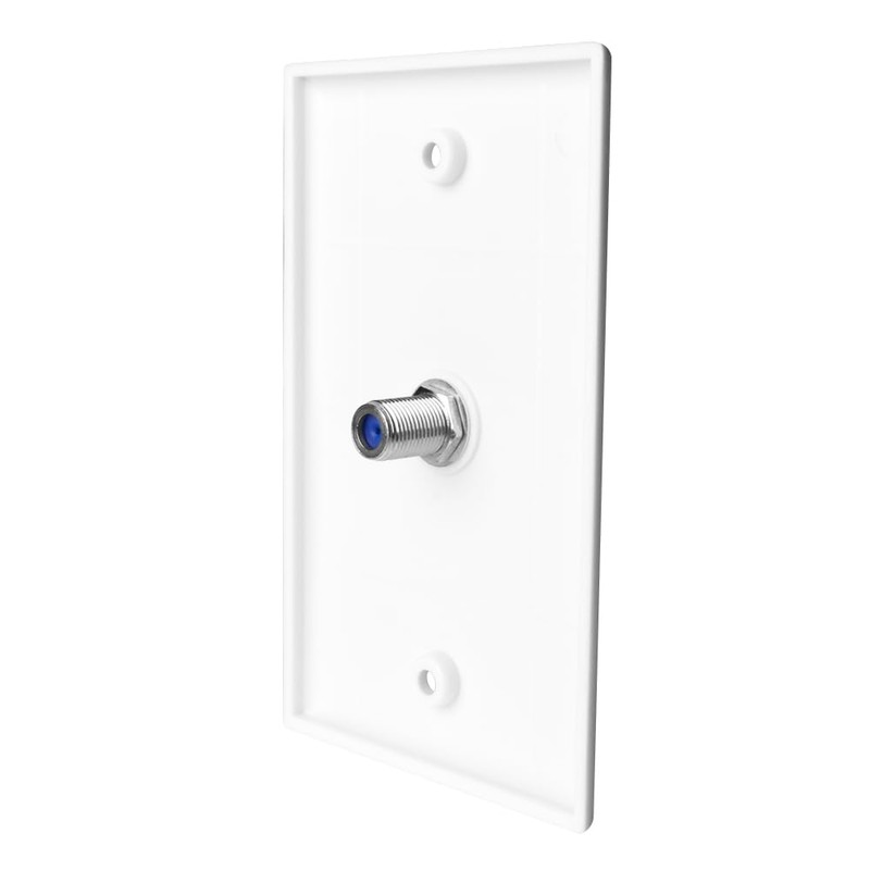 Skywalker Wall Plate w/single 3.0ghz F-81 (White)