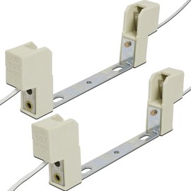 Supecesorio R7s 118mm Ceramic Linear Lamp Holder for Linear Lamp Holder with Universal Dimming Base J118 Lamp Holder for Lamp R7s LED Halogen