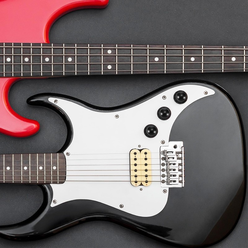 QWORK Guitar Speed Control Knobs, Set of 4 Metal Volume