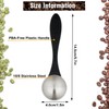 UDQYQ Coffee Scoop15ml-Stainless Steel Measuring Spoon 1 Tablespoon with Plastic