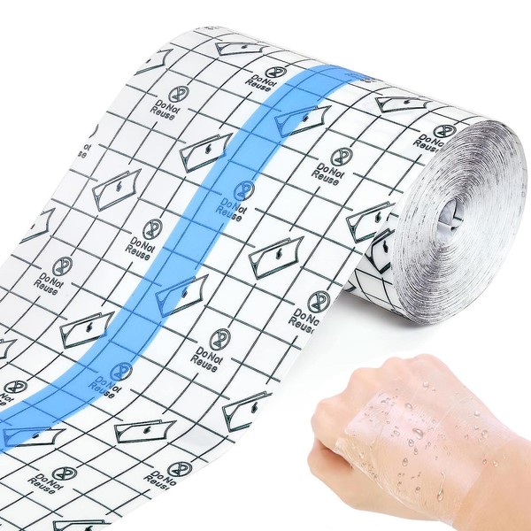 10 m x 15 cm Waterproof Transparent Bandage, Shower Plaster,