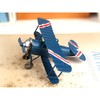 (isui) yishui German 双翼 Airplane Retro Airplane Model Tin Products