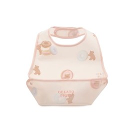 Gelato Pique PBGG252446 Baby Donut Bear Pattern Meal Style, Pink