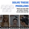 VEGCOO 150 Pcs Shower Face Eye Protector Shield, Shower Face
