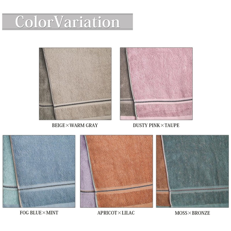 Tanaka Industry Face Towel, Biotone, Imabari Towel, Approx. 13.4 x