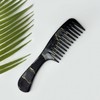 GAON IA 360 Axe Comb Two-Tone Black IACTRESS 2ea