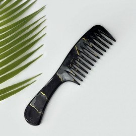 GAON IA 360 Axe Comb Two-Tone Black IACTRESS 2ea