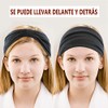 6 diademas anchas BAGOTT en 6 colores con material reversible