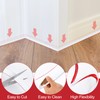 ToLanbbt Flexible Quarter Round Molding, 240 Inch Peel and Stick
